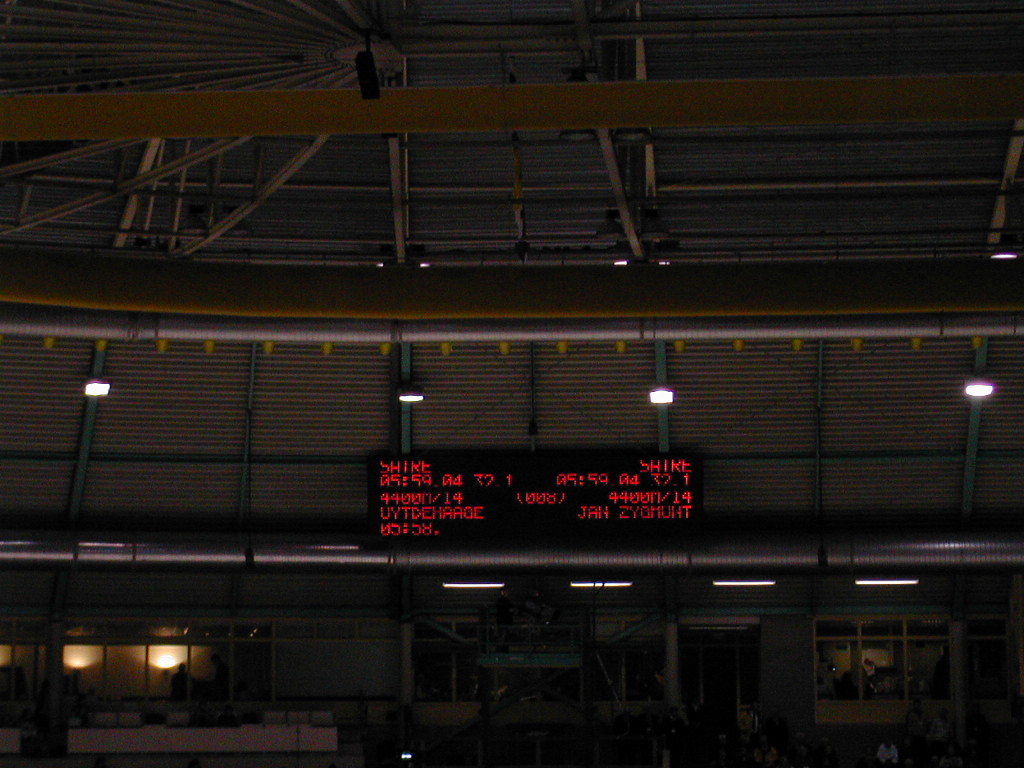 En dat mag ook wel na 4 keer in Thialf spelen :-)