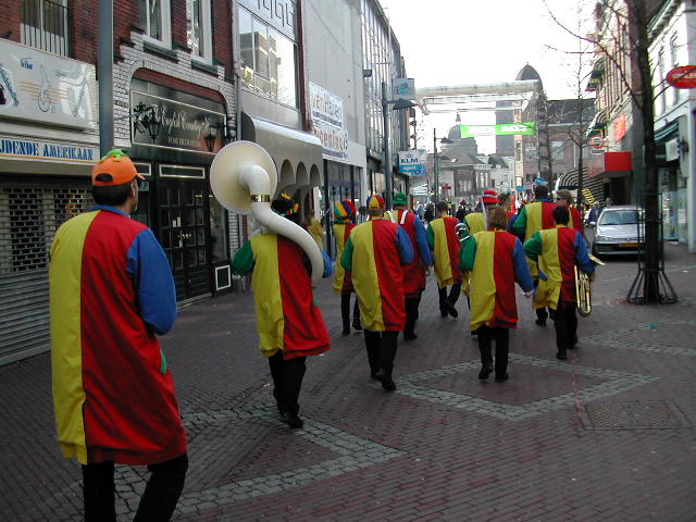 Op naar de wedstrijd in Helmond