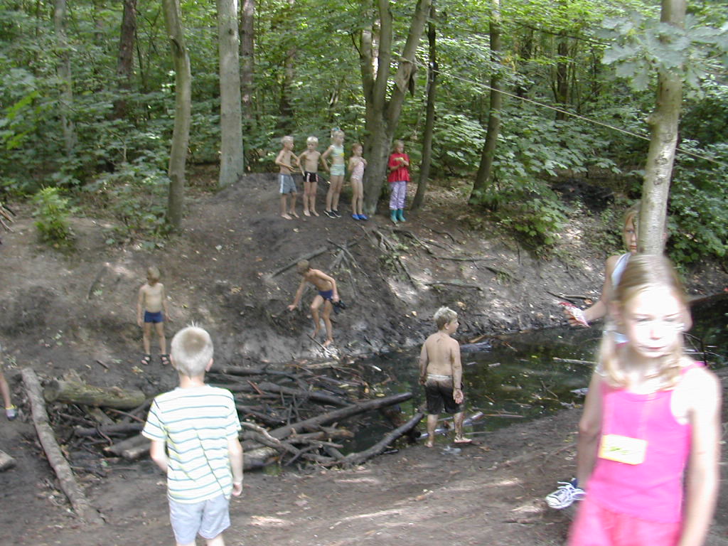 Groep geel op hun eigen plek ... 