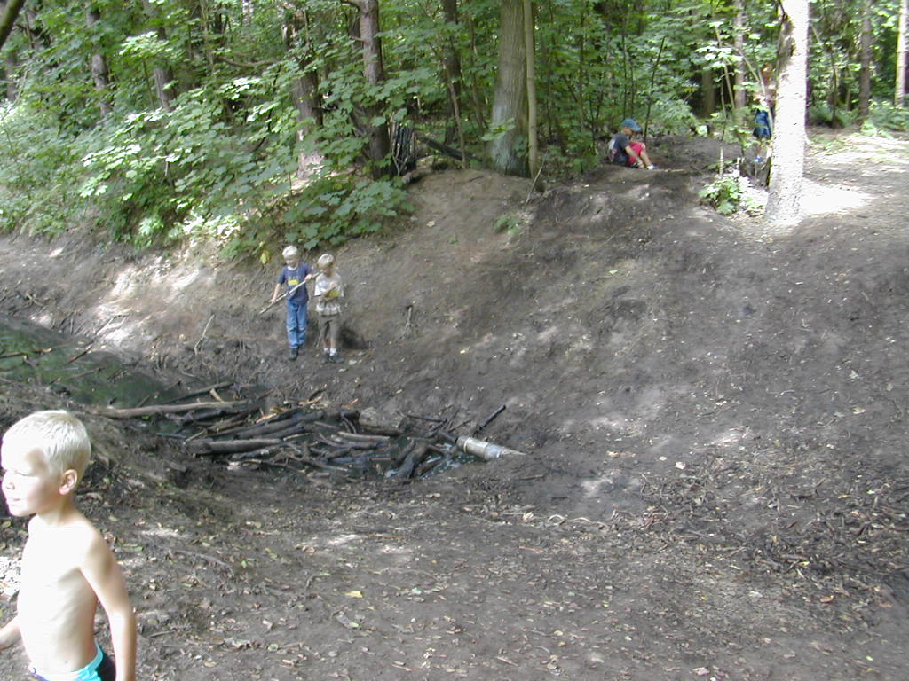 Groep geel op hun eigen plek ... 