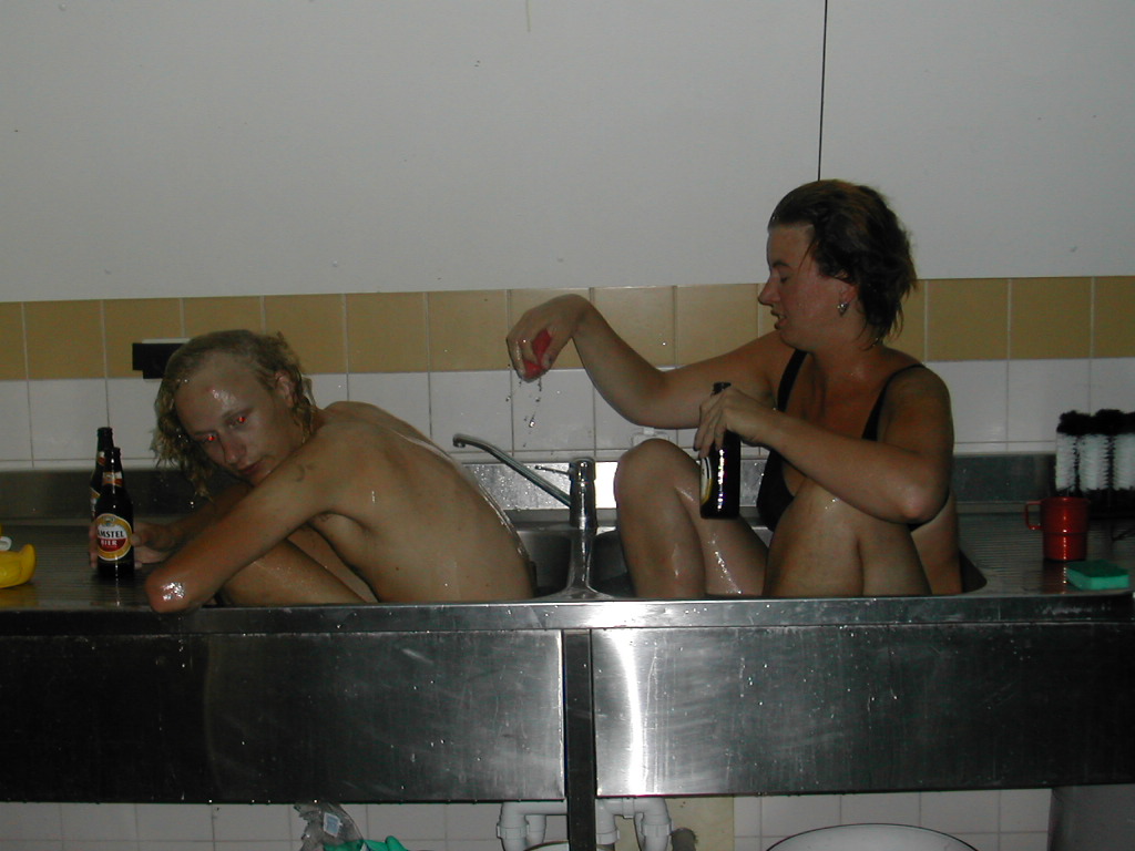 Jules en Chantal badderren