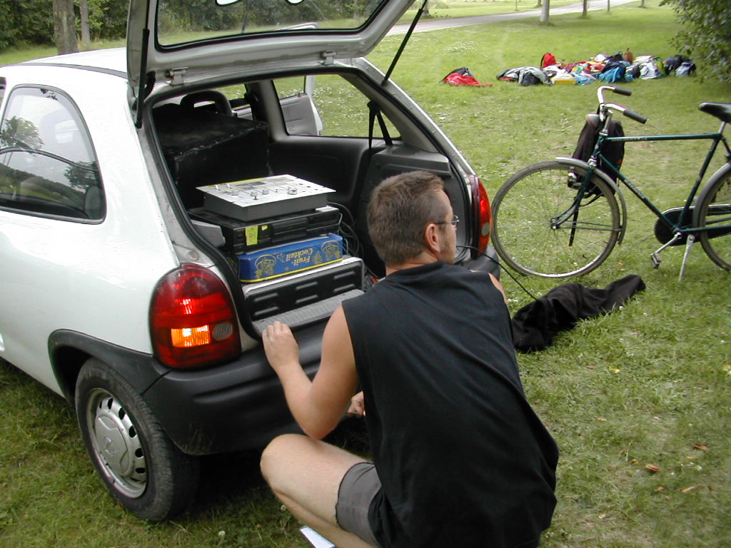 De disco installatie