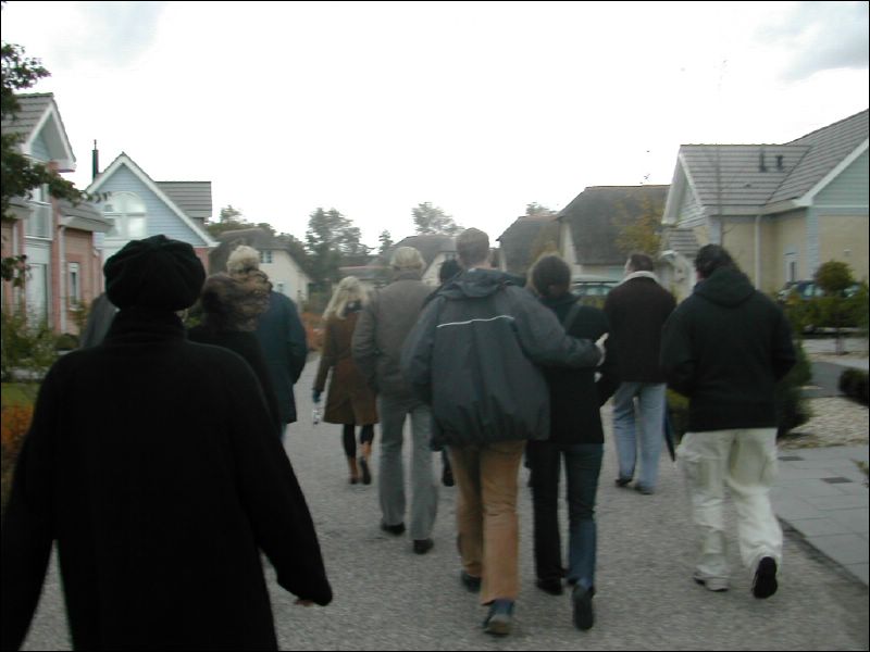 Opweg naar het strand