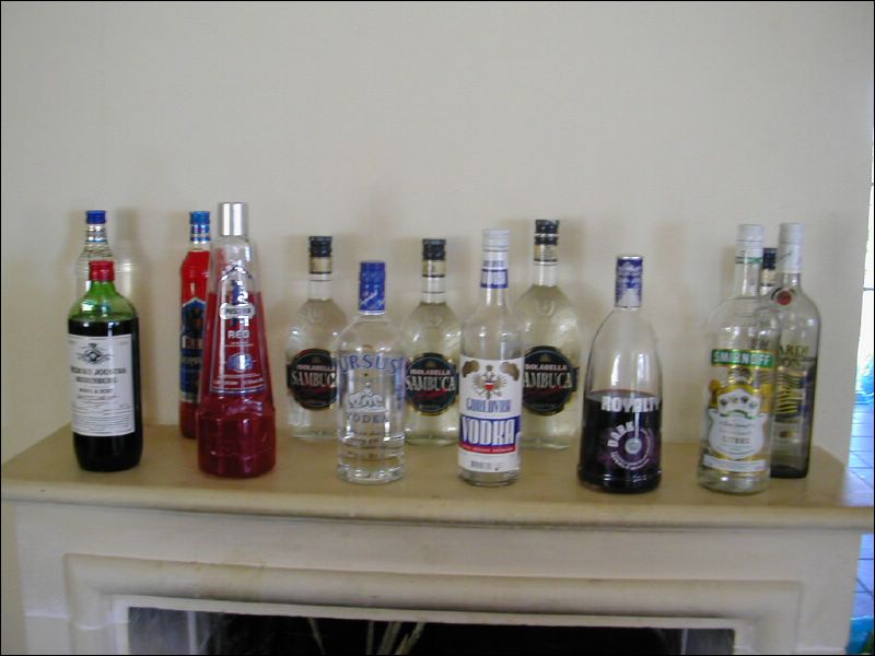 De geslonken drankvoorraad