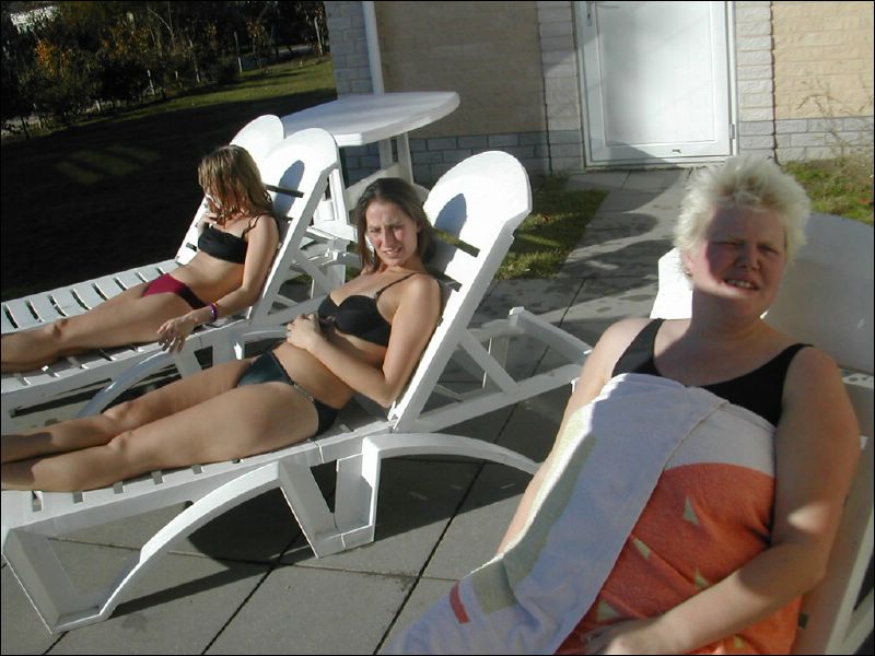 Minstens 40 graden in de zon, zo eind oktober. Of kwam dat door de sauna?